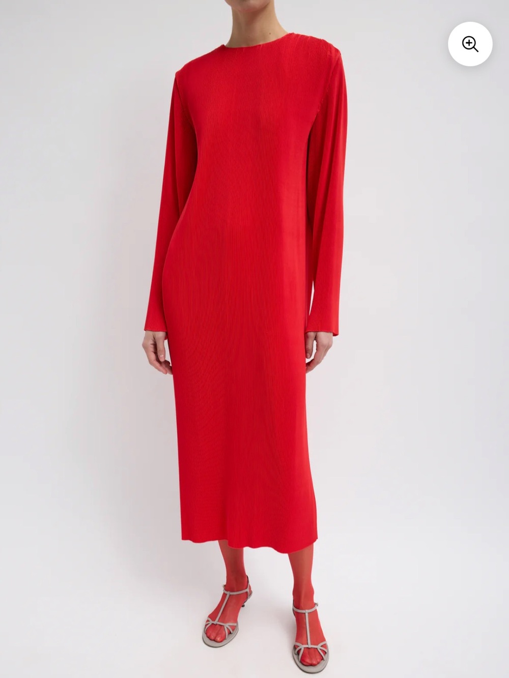 Tibi Plisse midi dress size Medium